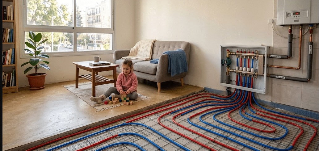 You are currently viewing האם חימום תת רצפתי מתאים גם לדירות קטנות?